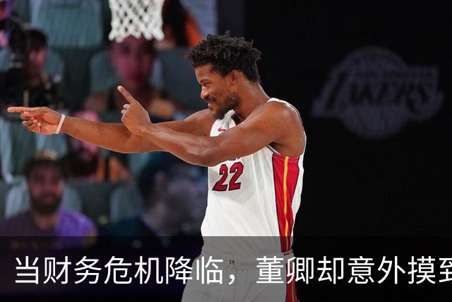 当财务危机降临，董卿却意外摸到了一张王牌
